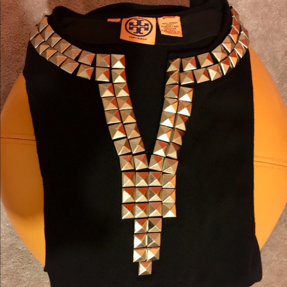 💥SALE🎉TORY BURCH NWOT Winnie Studded Wool Tunic - Picture 6 of 8
